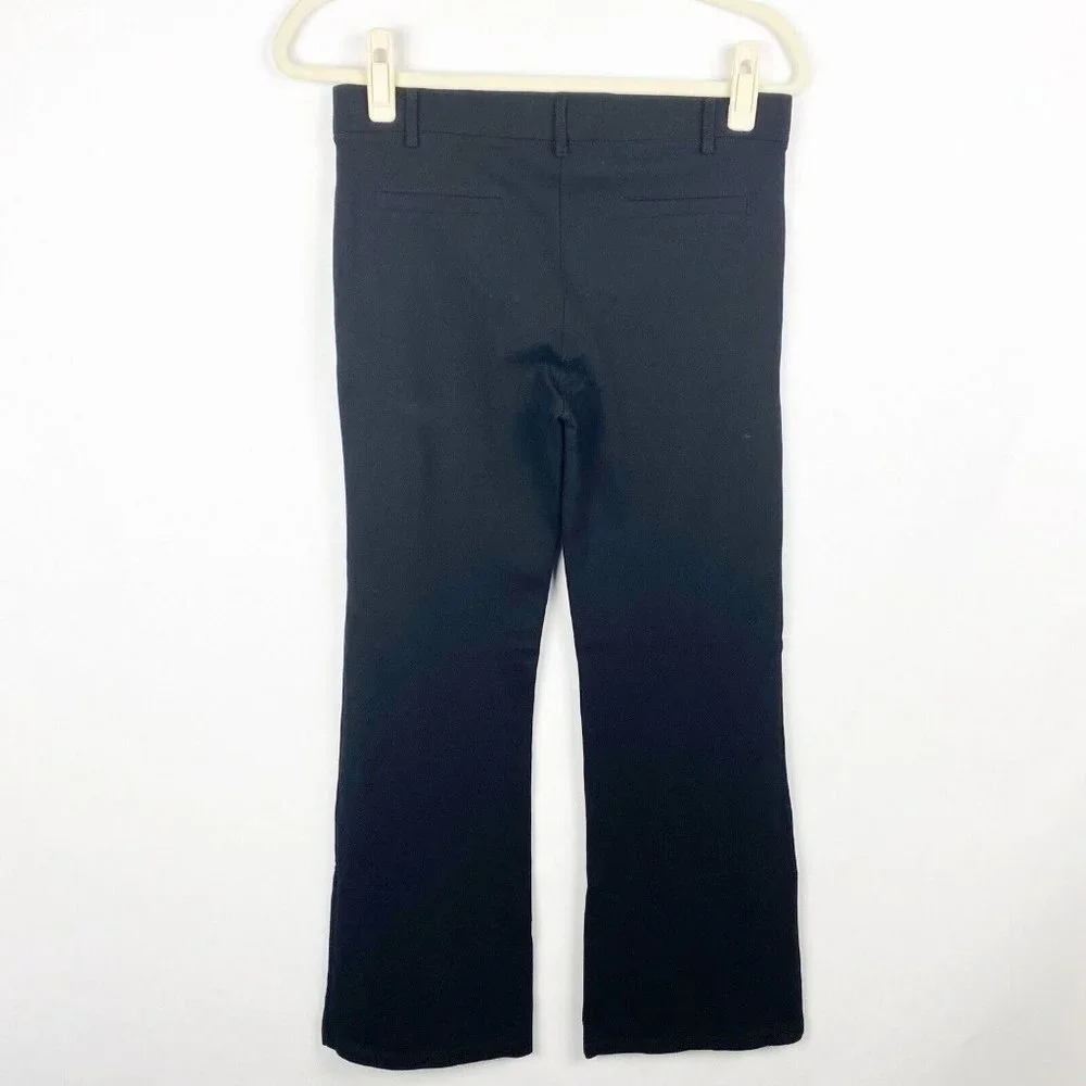 Betabrand Dress Pant Yoga Pants Boot Cut Classic Black Medium Petite W0104-BK - Picture 3 of 7